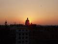 29 Roman Skyline at Dusk * Sunset above the Roman skyline * 800 x 600 * (82KB)